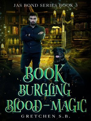 cover image of Book Burgling Blood-Magic